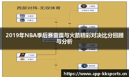 2019年NBA季后赛雷霆与火箭精彩对决比分回顾与分析